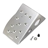 K-PRODUCTS ジムニー JB64 JB74 AT車用 アルミフットレスト オートマ車用 シルバー