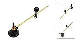 ゴム製吸盤カップ付きノブ 半径 7cm-60cm 円形ガラスカッター ガラス カッター 円形 カッター サークル カッター 車輪 コンパス 吸着 カップ レバーコンパス式