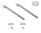 BTMB 10インチLタイプドアフラッシュボルトwith Strike and Screws (1ペア)