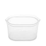 ジップトップ Zip Top シリコーンバッグ 保存袋 【日本正規品】 ディッシュ S 473ml ホワイト フリーザーバッグ 繰り返し使える 食品用ラップの代替えにも