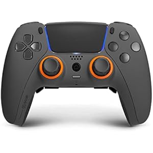 SCUF(スカフ) REFLEX PRO リフレックス プロ Steel Gray スティール グレイ PS5 USB C コントローラー [並行輸入品]