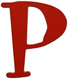 New Arrivals The Letter P, Rusty Red by New Arrivals [並行輸入品]