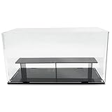 ディスプレイケース 2段 展示ボックス コレクション フィギュア 模型 ひな壇 アクリル製 (29.5×13.5×15.5cm)