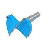 uxcell ボアビット　ヒンジボーリングドリルツール　木工　ドリルの直径50ｍｍ　グレー　ブルー金属軸