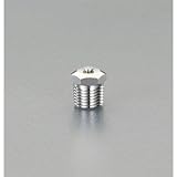 エスコ Ｒ１／４”ｘ１７．５ｍｍレリーフニップル EA991CY-52