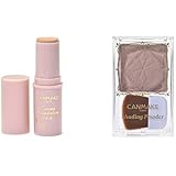 【セット買い】キャンメイク クリーミーファンデーションスティック01 ライトベージュ 9.5g & シェーディングパウダー04 アイスグレーブラウン 5g