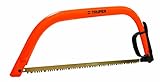 Truper 30257 24-Inch Steel Handle Bow Saw, Cam Lever Quick Change Blade Release, Orange [並行輸入品]