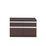 書棚 本棚 完成品 日本製 完成家具 フナモコ ニューラチス ローチェスト FLR-75S レベッカオーク