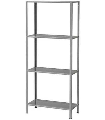 Amazon｜IKEA (イケア) シェルフユニット 室内/屋外用 亜鉛メッキ 1段