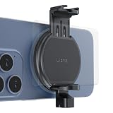 ULANZI MG10 磁気電話三脚マウントアダプター ハードドライブホルダースクランプ付き 電話用三脚マウントホルダー コールドシュー付き iPhone 15 14 13 12 Pro Max Pro Plus Mini MagSafeケース用