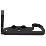 カメラ L ブラケット、L 型軽量 1/4 インチネジ穴カメラクイックリリース L プレート GH6