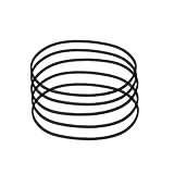 幅0.6mm 40-115mm 折り目 ゴムベルト レコーダー CDROM ビデオ機 ウォークマン DVDドライブ (5本) 角型カセットベルト 角型断面ベルト 交換ベルト