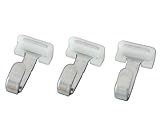 ハイロジック フックレール用フック クローム 3個入