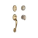 Baldwin DCCOLXELLTRR049 Reserve Double Cylinder Handleset Columbus x Ellipse with Traditional Round 
