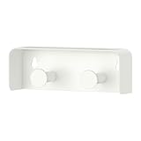 IKEA(イケア) ENUDDEN 20225739 タオルラック ノブ2個付, ホワイト