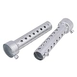 ヒロワールドトレード バッフル 2個セット 35mm 140mm 長 インナーバッフル サイレンサー バイク用 （35mm）