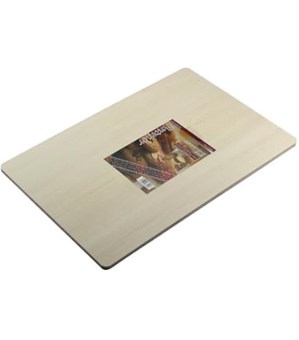 Amazon｜タイガークラウン めん台 天然木 350×450×10mm 木製