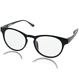 [エイトトウキョウ] 老眼鏡 メンズ レディース ブルーライトカット 日本製 ウェリントン ボストン 軽量 UVカット サスティナブル 1.5 リサイクル [ 鯖江製 ] マットブラック/クリア +1.5 PET-RD-B+1.5