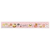 リラックマ リラックマデリテーマ スリム定規 ピンク　SQ84401