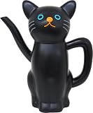 ネコ ねこ の じょうろ 猫グッズ かわいい アニマル キャラクター ガーデニング 水やり 1.5リットル 黒ねこ