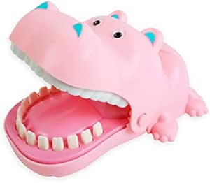 Amazon Inhemi カバ歯科医おもちゃ 噛むフィンガーゲーム 面白いおもちゃ ボードゲーム おもちゃ