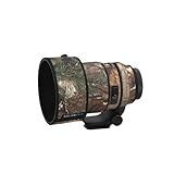 Rolanpro レンズカバー, Sigma 105mm F/1.4 ART（ソニックポート）に適合する望遠レンズ用カモフラージュコート, 三層構造保護 [色番号：ジャングル迷彩]