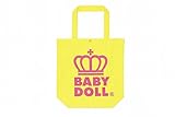 BABYDOLL（ベビードール） 王冠ロゴトートバッグ キッズ レディース Mサイズ/横型 イエロー
