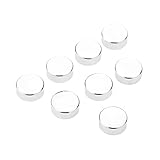 8個入り 飾りビス ミラーネイル ファスナー パッド ビルボードスタッド 装飾 化粧ビス キャップ セット