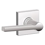 Schlage j10-sol-col Solstice PassageドアレバーSet with Decorativeコルトントリム、ポリッシュクローム
