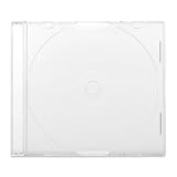 BD DVD CD プラケース スリム 1枚収納 業務用200枚パック (セミクリア)