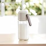 IOLOYU 調味料入れ 砂糖入れ 調味料ボトル 調味料入れ 計量 0.5g 真空保存容器 スパイスボトル 透明ガラス製計量調味料 キッチン用品 塩入れ スパイスボックス シュガーポット 保存瓶 密閉容器 透明 瓶保存 塩入れ 塩 ガラス瓶 七味入れ 砂糖入れる 塩壺 砂糖ケース ソルト入れ 塩 入れ物 防湿 調味料缶 飲食店