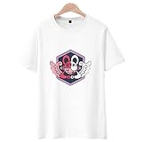 [XSLSLCOS] ウタ Tシャツ ONE PIECE UTA ウタ Tシャツ 世界の歌姫 はんそで シャンクスの娘 夏用 半袖 日常服 アニメ 祭り 学園祭 文化祭 漫遊展 コスチューム (L,A)