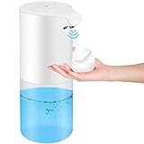 「2020最新版」ソープディスペンサー 自動 細菌抑制 350ml IPX4防水 ノータッチ泡ハンドソープ器 オートセンサー 非接触式 赤外