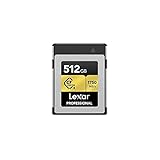 Lexar Professional 512GB CFexpress Type B メモリーカード 最大1,750MB/秒 読み取り Raw 4K ビデオ録画 PCIe 3.0 および NVMe (LCFX10-512CRBNA) 対応