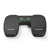 Duangu ページ ターナー ペダル タブレット スマートフォン用ポータブル音楽ページ ターナー BT フット ページ ターナー 充電式、滑り止めパッド付き 軽量 マルチメディア リモート コントロール デバイス、エアターンペダル