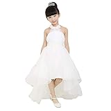 Domybest 子供服 女の子 ワンピース　フォーマル　子供ドレス　プリンセスドレス フォーマルドレス　フラワーガール　キッズドレス　チュールドレス ガールズ　ベビー ワンピース 　ノースリーブ 春