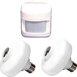 180-Degree Outdoor White Sensor with Motion Adapters [並行輸入品]