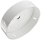 Morris Products 13410 Bi-Metal Hole Saw, 6 Saw Diameter, Pipe Tap Size, Pipe Entrance Size, Used wit
