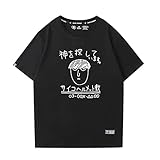 [HOTXXL] モブサイコ100 影山茂夫 アニメ tシャツ 漫画 モブ メンズ/レディース プリント スポーツ 夏服 トップス 半袖 無地 通気性 ファッション ゆったり おもしろTシャツ