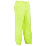 (ポートウエスト) Portwest クラシック 防水 ウォータープルーフ レインコートズボン ボトムス 作業服パンツ 男性用 (L) (黄色)