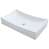 Mr Direct v330磁器容器シンク v330-white 1
