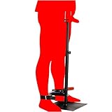 Jyinglai 男性用拘束フレーム拘束用手錠足錠木製足枷拘束ラック ひざ掛け手錠 足首掛け拘束プロップス 拘束具 SMベルト グッズ ボンテージ コスプレ アイマスク付きセット ハードコア 奴隷 両手 両足 こうそく 手枷 足枷 調節可能 大人の 玩具 おもちゃ おとな 黒 ブラック プレイ 過激 下着 束縛具 コスチューム 女王様 衣装 ナイト 安い人気 Bdsm女性舞台夜店過激趣味の道具