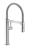 Franke ffpd4400 Pescaraシングルハンドルプルダウンキッチン蛇口、ポリッシュクローム