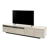 LOWYA ロウヤ テレビボード テレビ台 国産 TV台 ローボード 50型 180cm シャビーホワイト