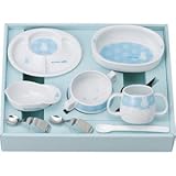 『出産祝 お食い初め 食器などに人気の商品』　　ミッフィー　my First miffy　ベビー食器セット　ブルー