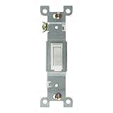 Sunlite 08100-SU E505 On/Off Grounded Toggle Switch, White by Sunlite