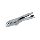Tactix 200565 Straight Jaw Locking Plier, 250mm/10-Inch, Black/Orange [並行輸入品]