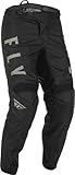[sovvilu] Fly Racing 2022 Youth F-16 Pants (Black/Grey, 18)