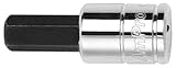 AMPRO T33608 3/8-Inch Drive by 8-Millimeter Hex Bit Socket by AmPro