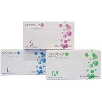 Amazon.co.jp: NPVグローブPLUS(プラス) パウダーなし 箱 M
